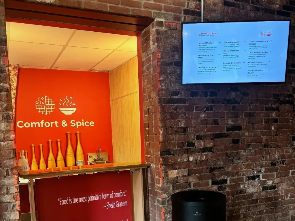 Comfort & Spice Cafe Counter