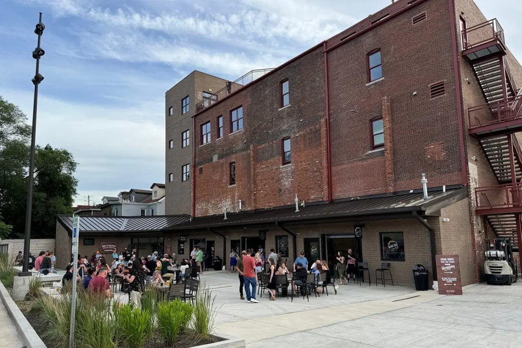 Spaces ground floor patio