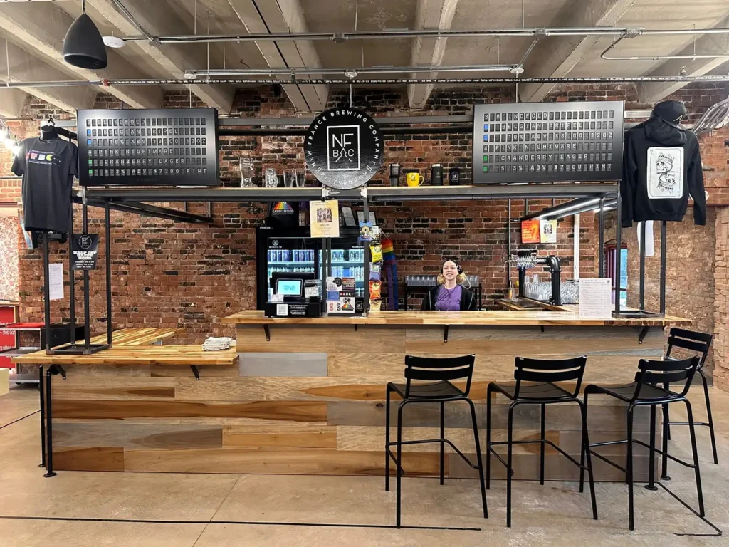 New France Brewing Company Bar