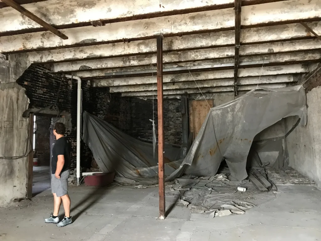 Tap room before